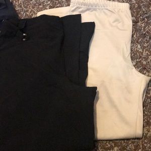 Maternity dress pants 2 pairs